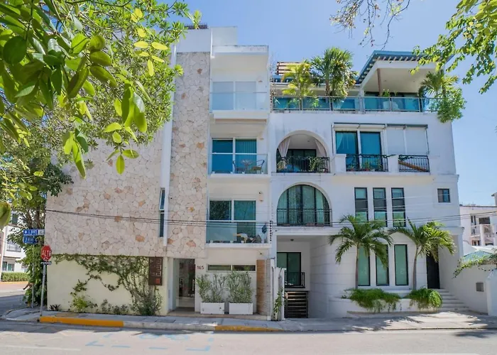 Apartment Papaya 20 Super Ph 2 Bedroom With Private Rooftop - Jacuzzi Playa del Carmen