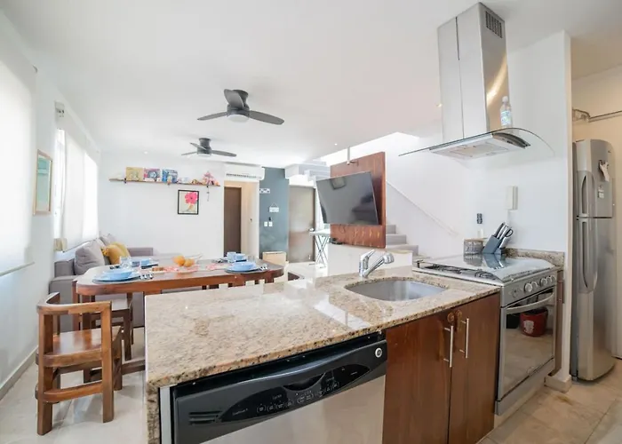 Papaya 20 Super Ph 2 Bedroom With Private Rooftop - Jacuzzi * Playa del Carmen