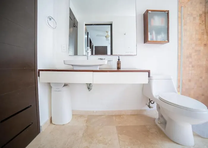 Papaya 20 Super Ph 2 Bedroom With Private Rooftop - Jacuzzi Apartment Playa del Carmen