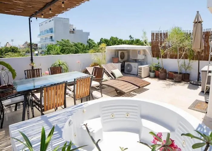 Apartment Papaya 20 Super Ph 2 Bedroom With Private Rooftop - Jacuzzi *