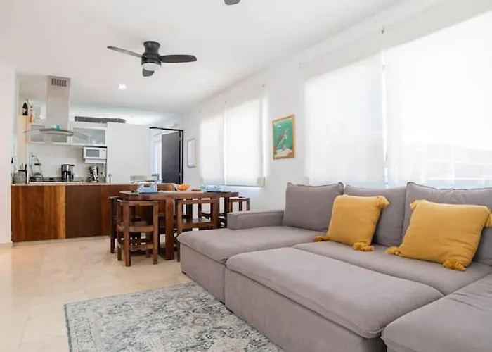 Papaya 20 Super Ph 2 Bedroom With Private Rooftop - Jacuzzi * Playa del Carmen