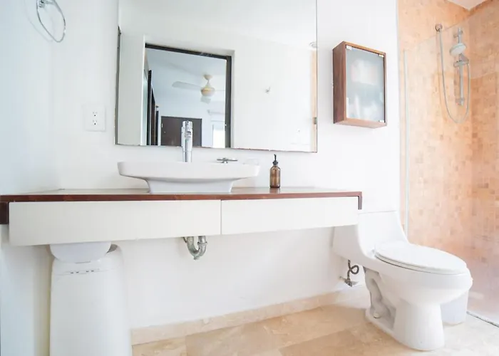 Papaya 20 Super Ph 2 Bedroom With Private Rooftop - Jacuzzi Apartment Playa del Carmen